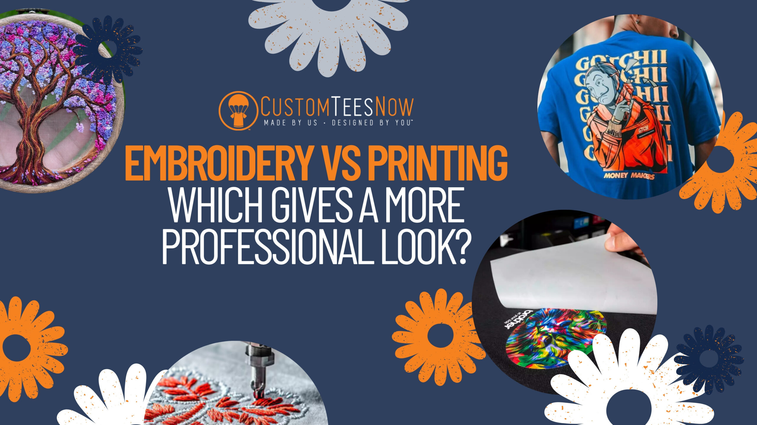 Embroidery vs Printing: Which Gives a More Professional Look?