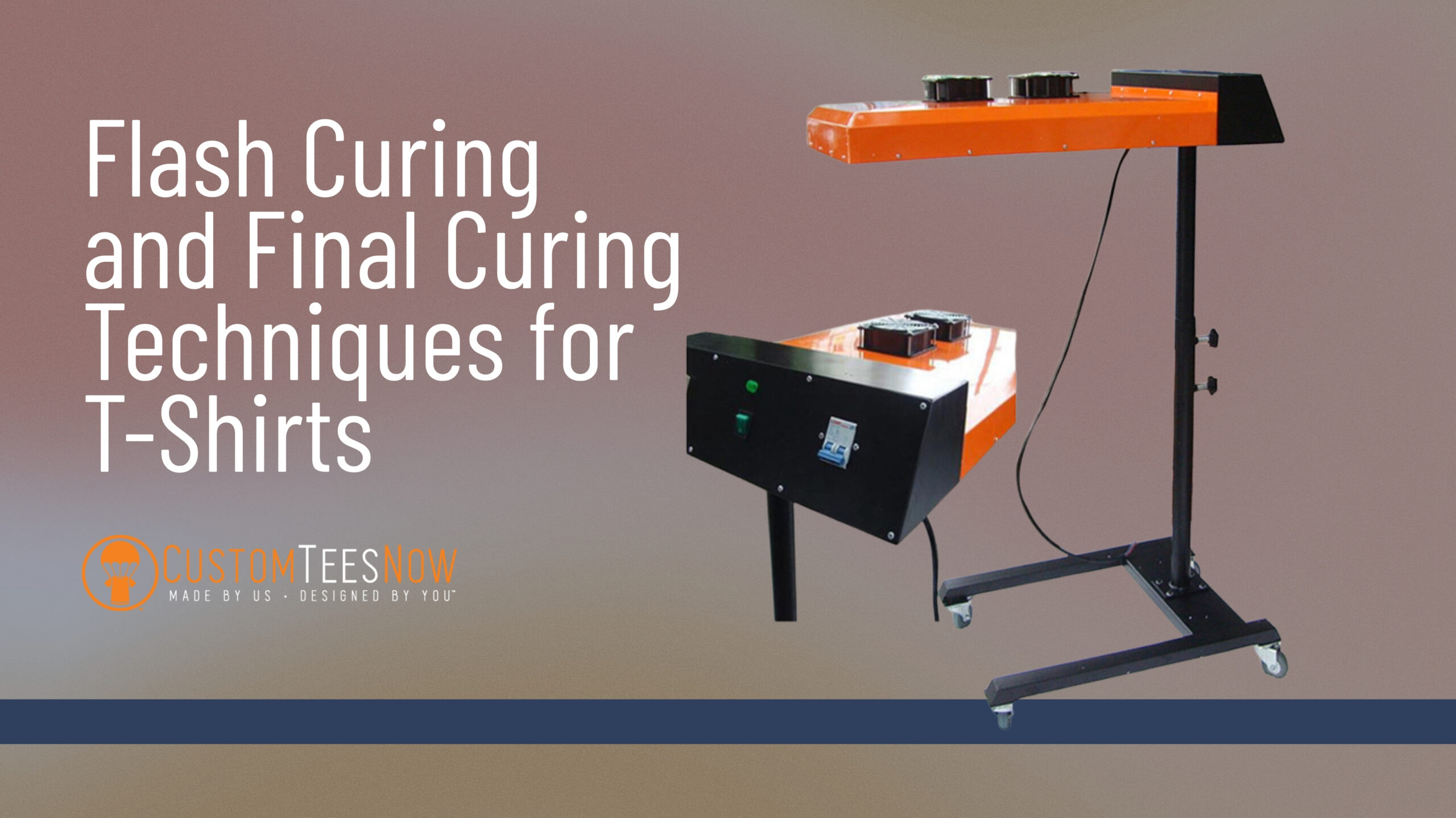 Flash Curing and Final Curing Techniques for T-Shirts