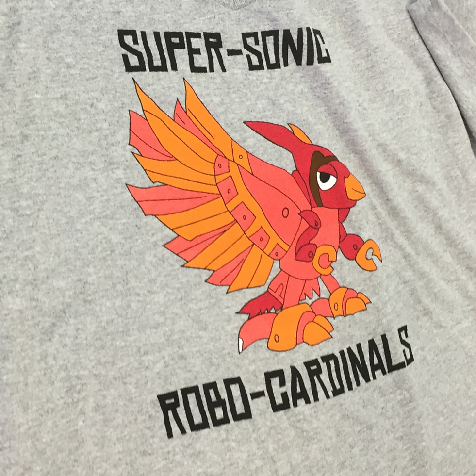 Multi color spot print