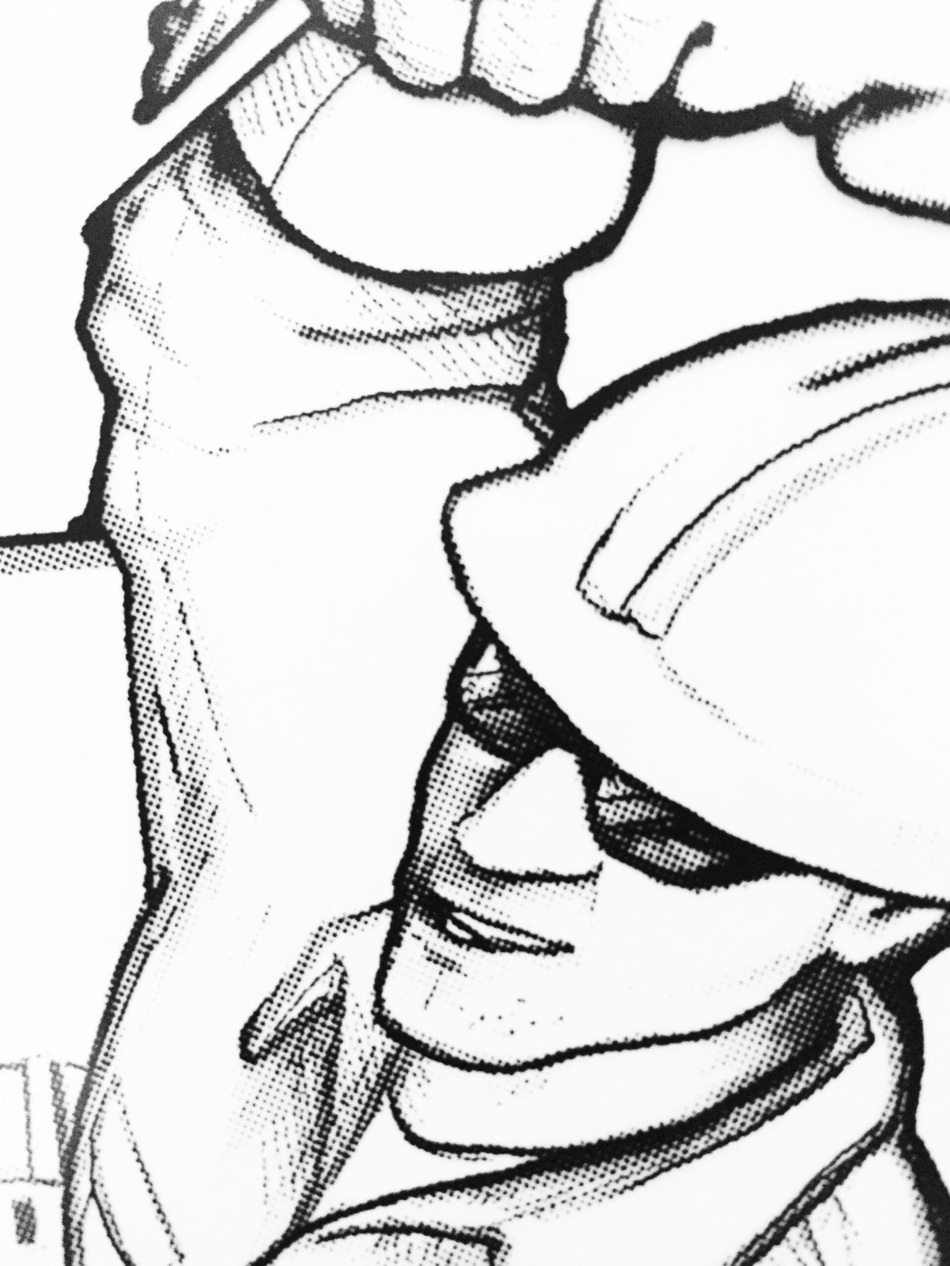 screen printing halftone example